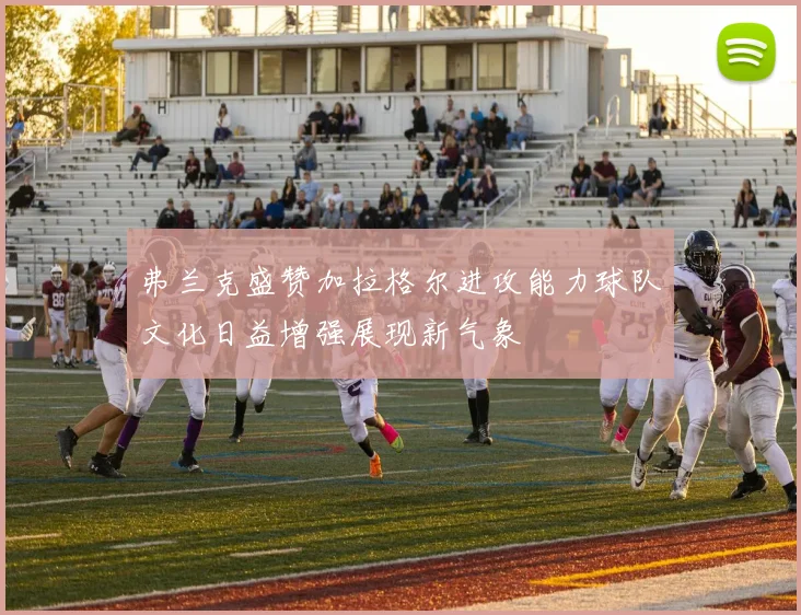 弗兰克盛赞加拉格尔进攻能力球队文化日益增强展现新气象